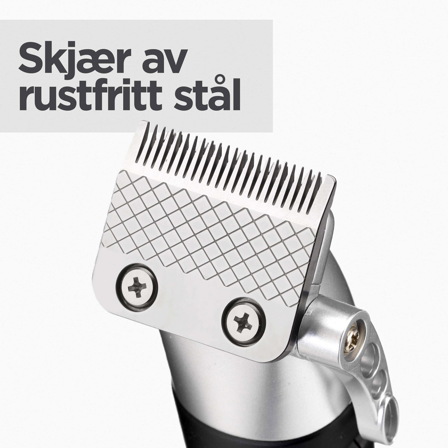 Skj&aelig;r av rustfritt st&aring;l